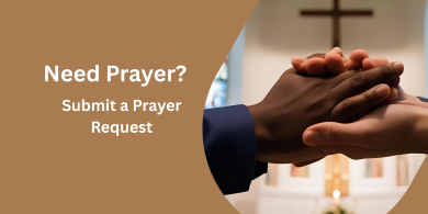 Hands in prayer